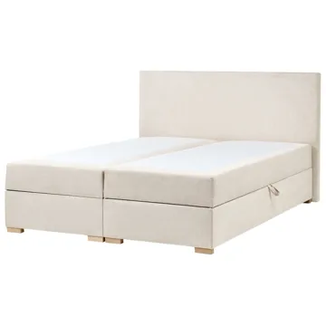 Kontinentalseng Major 160x200 cm - Lys beige - Møbler - Senge - Enkeltsenge