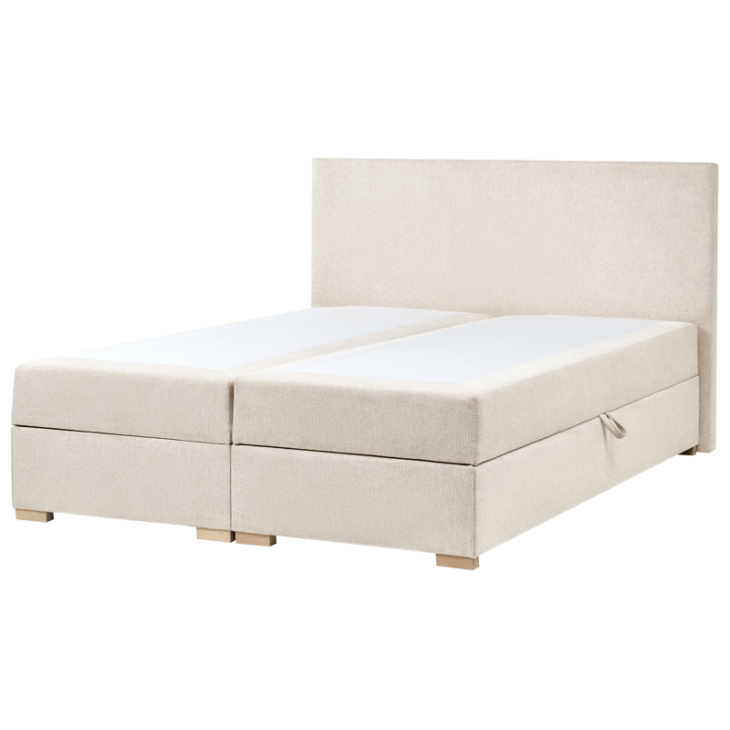 Kontinentalseng Major 160x200 cm - Lys beige - Møbler - Senge - Enkeltsenge