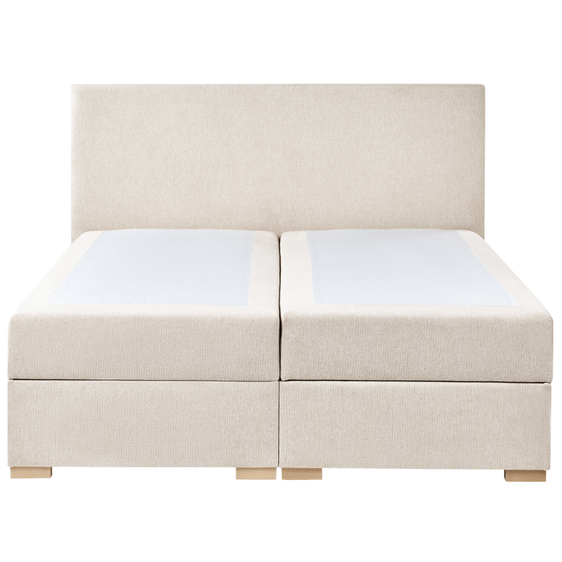 Kontinentalseng Major 160x200 cm - Lys beige - Møbler - Senge - Enkeltsenge