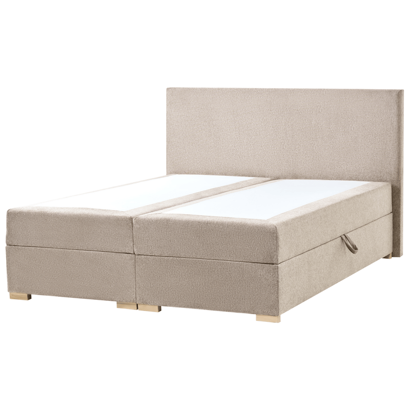Kontinentalseng Major 160x200 cm - Taupe - Møbler - Senge - Enkeltsenge