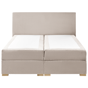 Kontinentalseng Major 160x200 cm - Taupe - Møbler - Senge - Enkeltsenge
