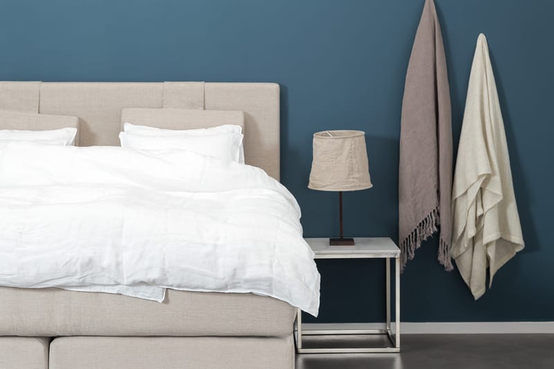 May Kontinentalseng 180x200 hestehår - Beige - Møbler - Senge - Kontinentalsenge