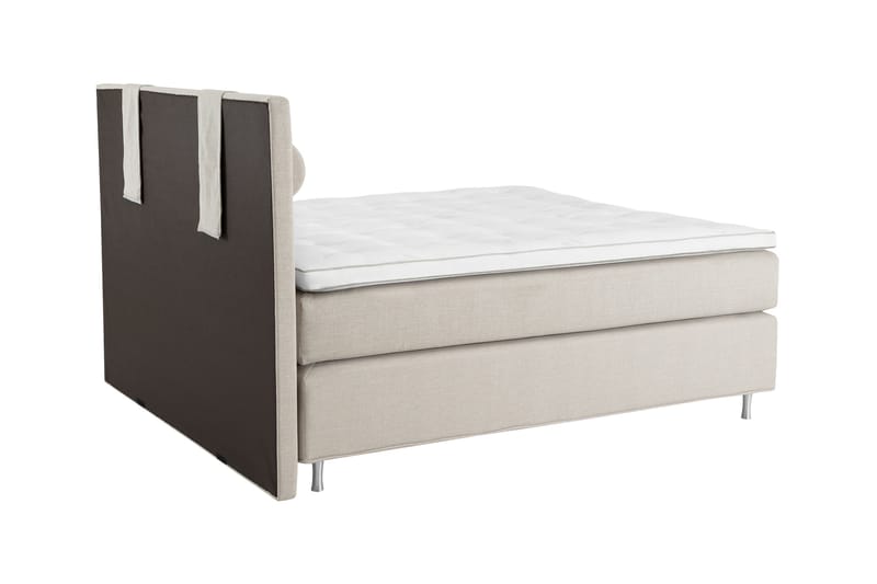 May Kontinentalseng 210x210 hestehår - Beige - Møbler - Senge - Kontinentalsenge