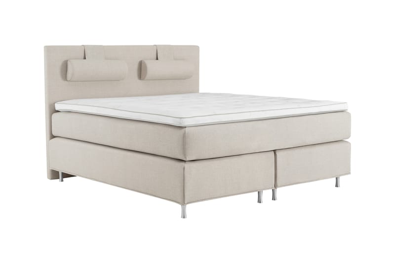 May Kontinentalseng 210x210 hestehår - Beige - Møbler - Senge - Kontinentalsenge