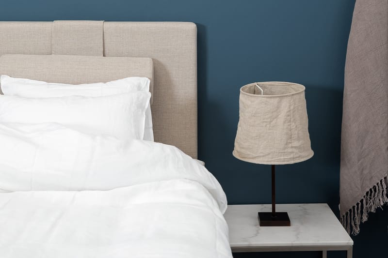 May Kontinentalseng 210x210 hestehår - Beige - Møbler - Senge - Kontinentalsenge
