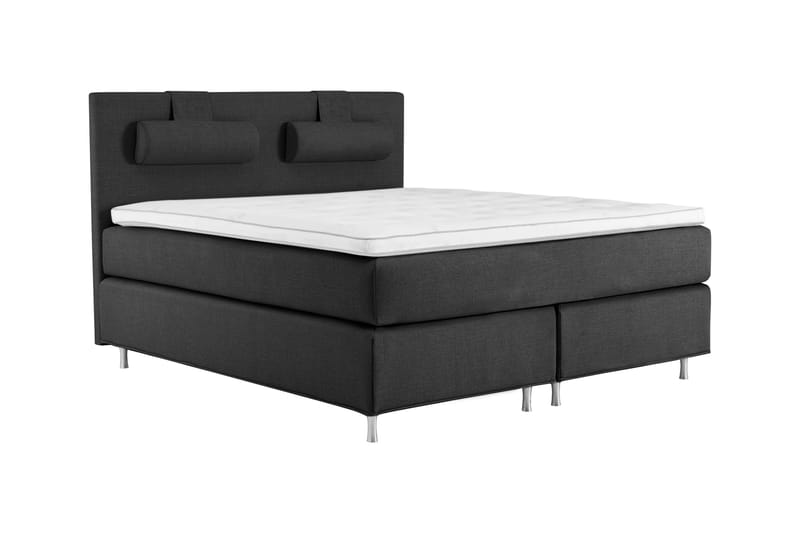 May sengepakke 160x200 hestehår - mørkegrå - Møbler - Senge - Komplet sengepakke