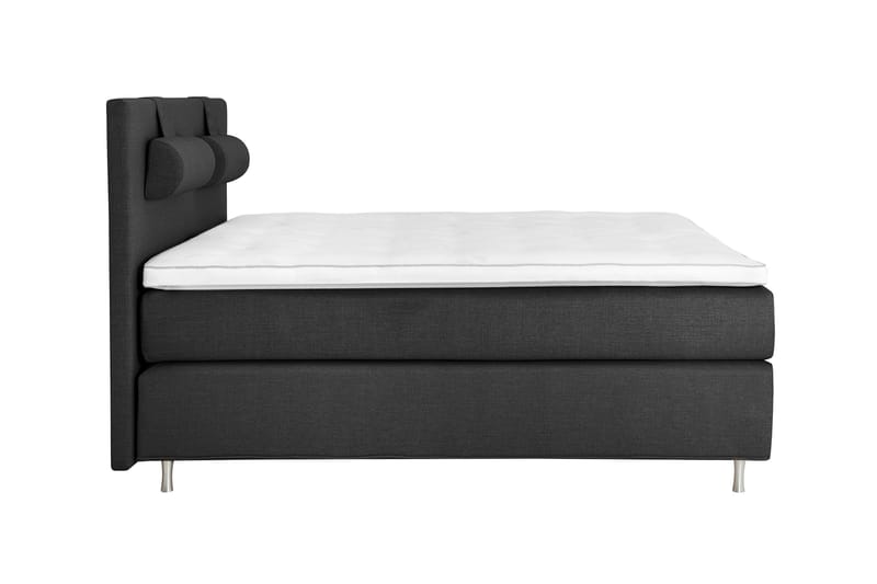 May sengepakke 160x200 hestehår - mørkegrå - Møbler - Senge - Komplet sengepakke