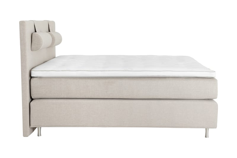 May sengepakke 210x210 hestehår - Beige - Møbler - Senge - Komplet sengepakke