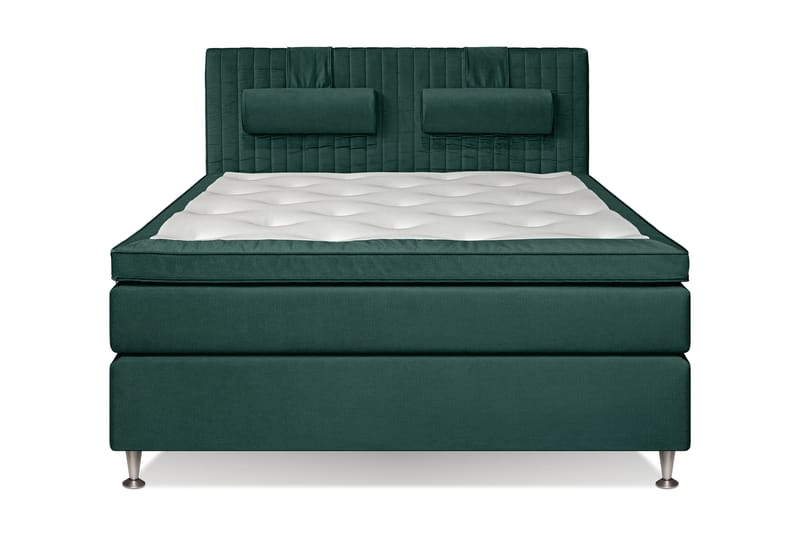 Mega komplet sengepakke 180x200 - Grøn - Møbler - Senge - Komplet sengepakke