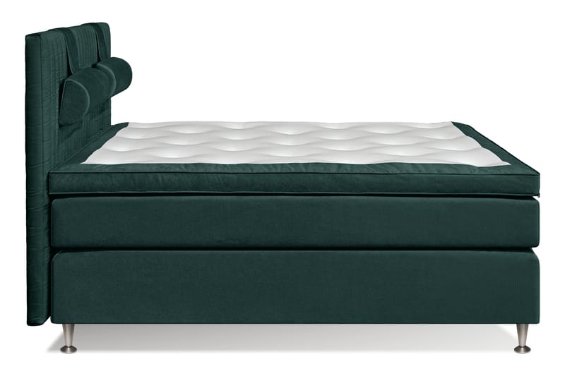 Mega komplet sengepakke 180x200 - Grøn - Kontinentalsenge