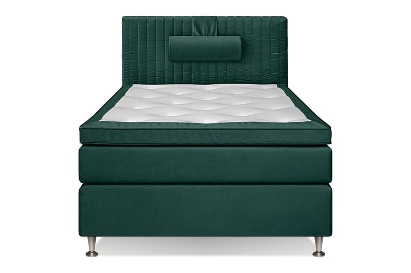 MEGA Kontinentalseng 140x200 - Grøn - Komplet sengepakke