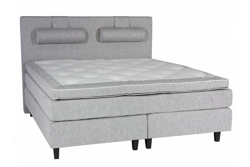 Mei Kontinentalseng 180x200, lysegrå