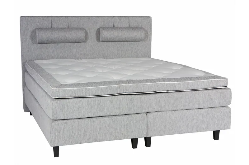 Mei Kontinentalseng 180x200, lysegrå