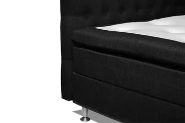 Meja Komplet Sengesæt Kontinentalseng 180x200 cm - Sort - Møbler - Senge - Kontinentalsenge