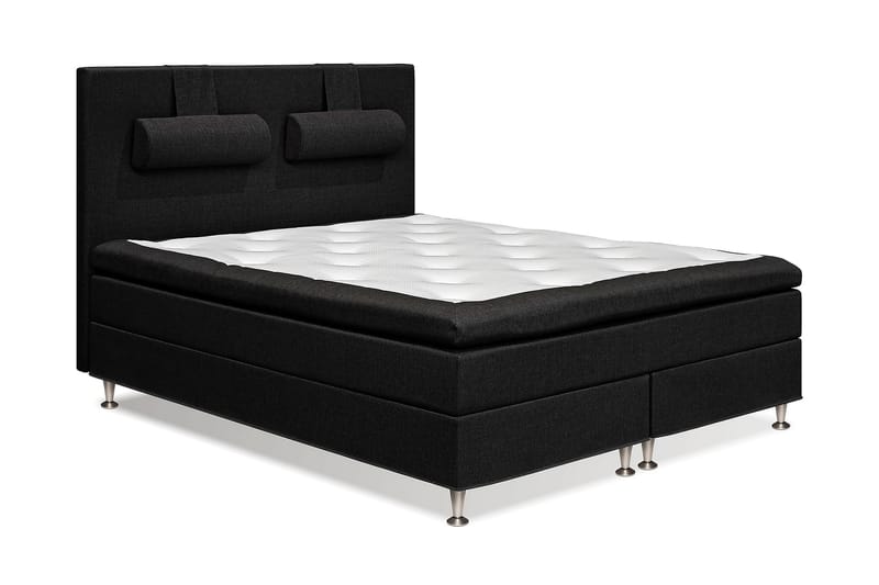 Meja Kontinentalseng 180x200 - Sort - Møbler - Senge - Komplet sengepakke