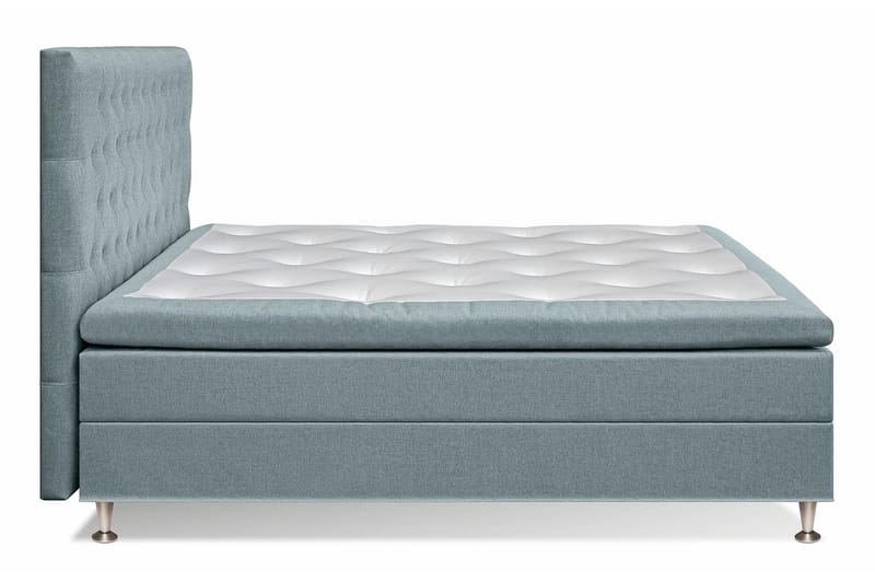 Meja Kontinentalseng 180x200 Polyether - Lyseblå - Møbler - Senge - Komplet sengepakke