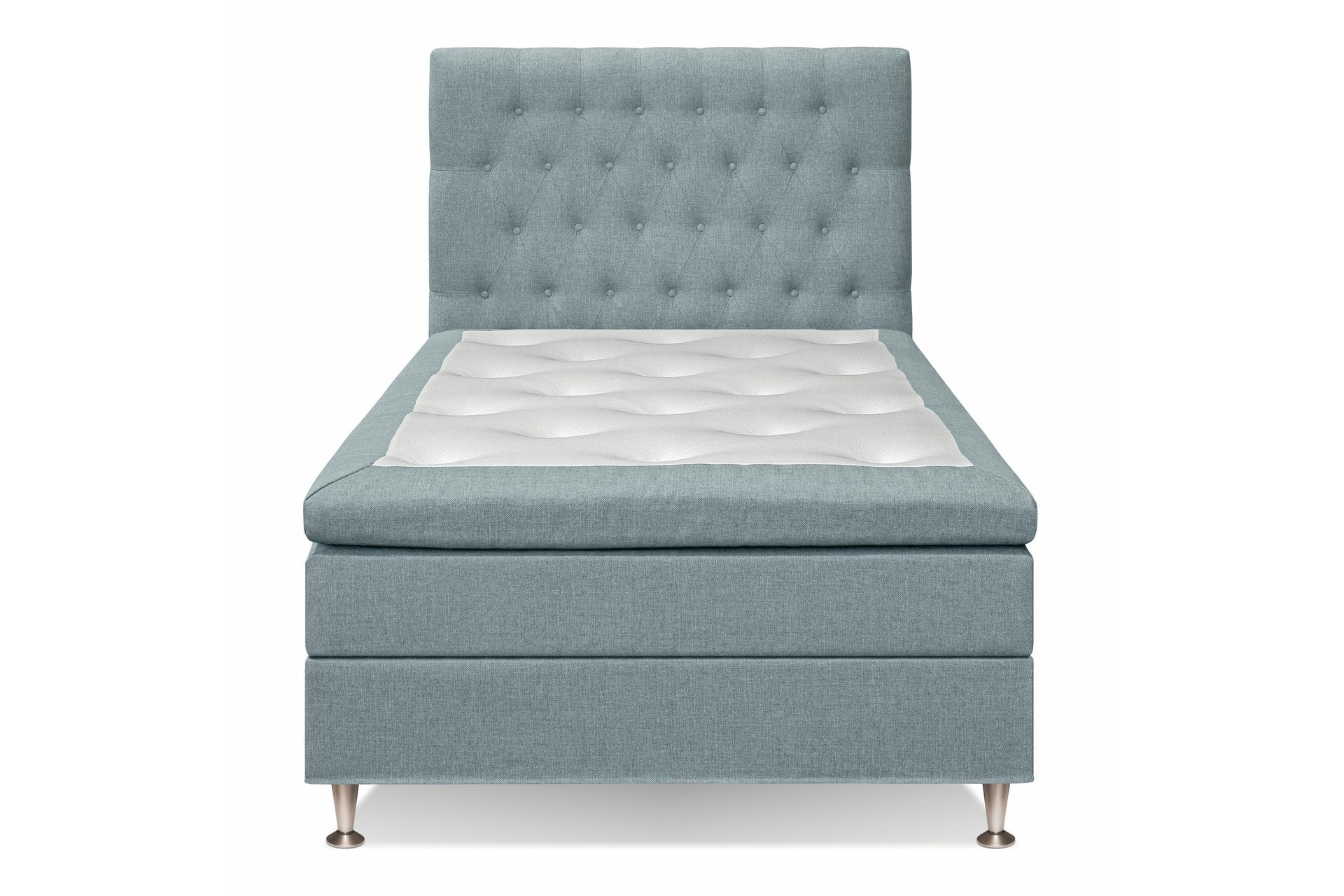 Meja Sengepakke 120x200 - Lyseblå - Møbler - Senge - Komplet sengepakke