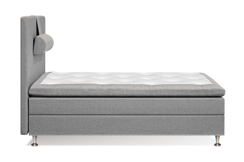 Meja Sengepakke 120x200 - Lysegrå - Komplet sengepakke - Kontinentalsenge