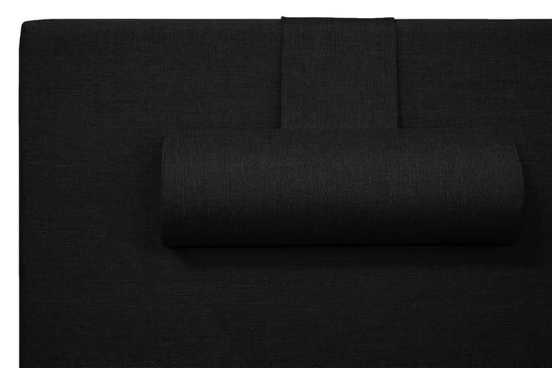 Meja Sengepakke 140x200 - Sort med nakkepude - Komplet sengepakke - Kontinentalsenge - Dobbeltsenge