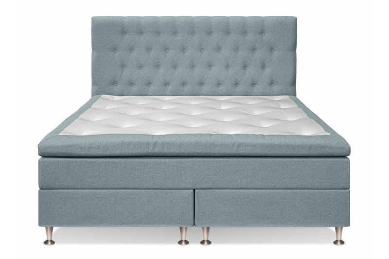 Meja Sengepakke 160x200 - Lyseblå - Møbler - Senge - Komplet sengepakke