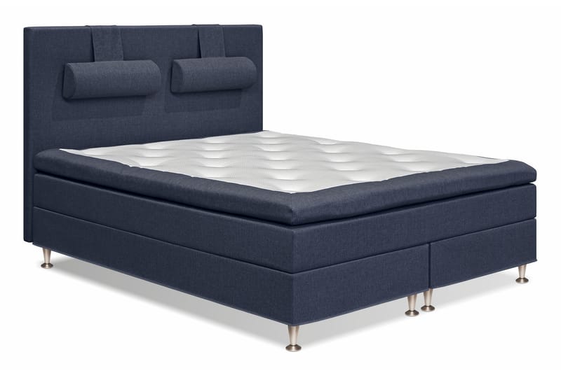 Meja Sengepakke 160x200 - Mørkeblå - Komplet sengepakke - Kontinentalsenge