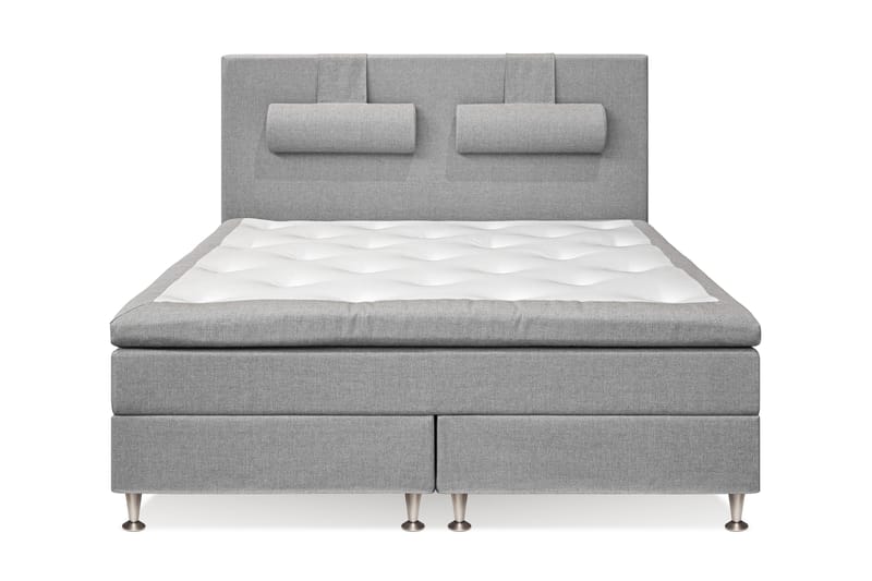 Meja Sengepakke 180x200 - Lysegrå med nakkepude - Møbler - Senge - Komplet sengepakke