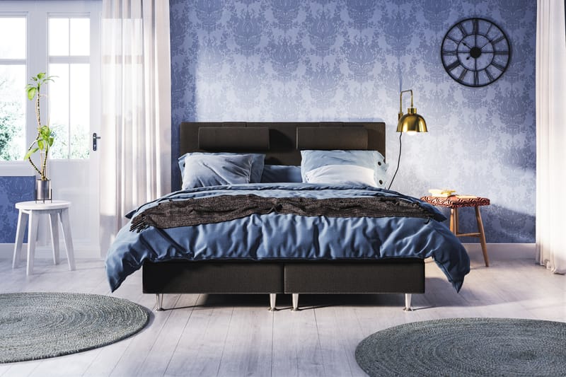 Meja Sengepakke 180x200 - Sort - Møbler - Senge - Komplet sengepakke