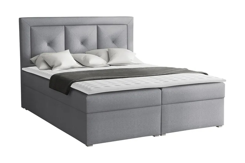 Moden Kontinentalseng 140x215 cm, Grå