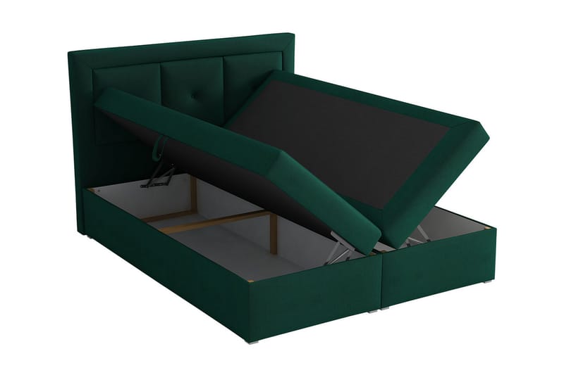 Moden Kontinentalseng 140x215 cm - Sort - Møbler - Senge - Kontinentalsenge