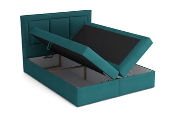 Moden Kontinentalseng 140x215 cm - Sort - Møbler - Senge - Kontinentalsenge