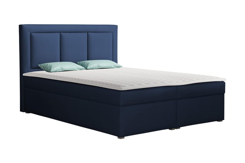 Moden Kontinentalseng 160x215 cm - Blå - Møbler - Senge - Kontinentalsenge