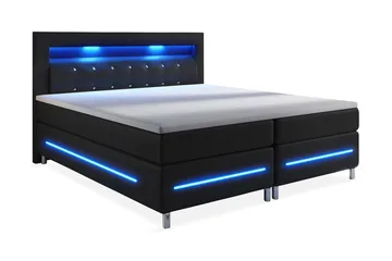 Modena Luksus Komplet Sengesæt Kontinental LED-belysning 180x200 cm