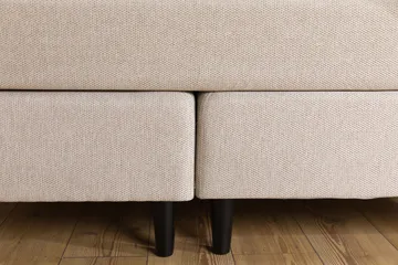 Nice Deluxe Komplet Sengepakke 160x200 - Beige - Møbler - Senge - Kontinentalsenge