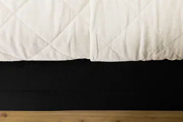 Nice Deluxe Komplet Sengepakke 160x200 - Sort - Møbler - Senge - Kontinentalsenge