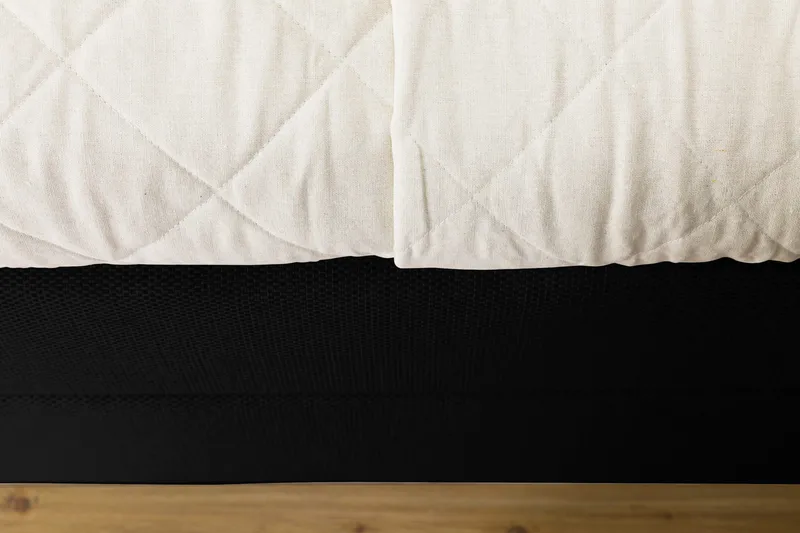 Nice Deluxe Komplet Sengepakke 160x200 - Sort - Møbler - Senge - Kontinentalsenge