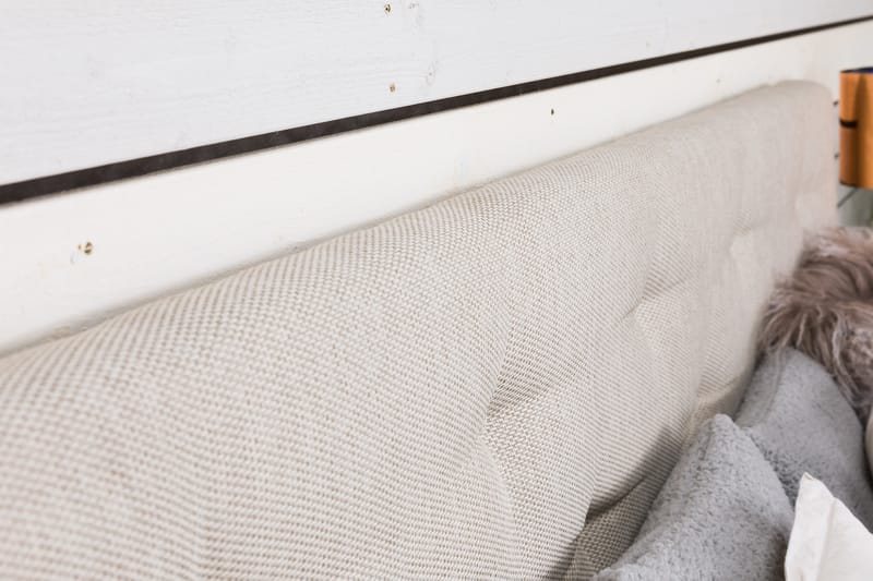 Nice Deluxe Komplet Sengepakke 180x200 - Beige - Møbler - Senge - Komplet sengepakke
