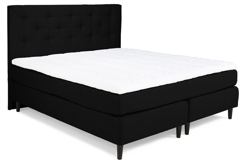 Nice Deluxe Kontinentalseng 160x200 - sort - Møbler - Senge - Kontinentalsenge