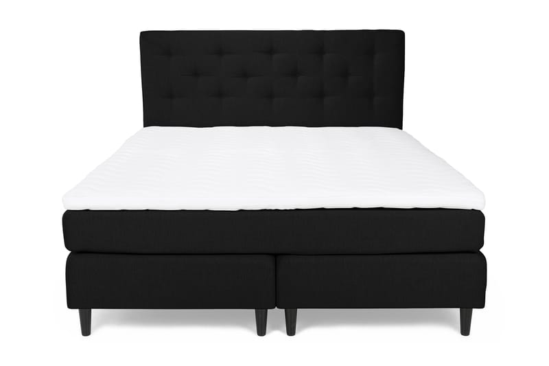 Nice Deluxe Kontinentalseng 160x200 - sort - Møbler - Senge - Kontinentalsenge
