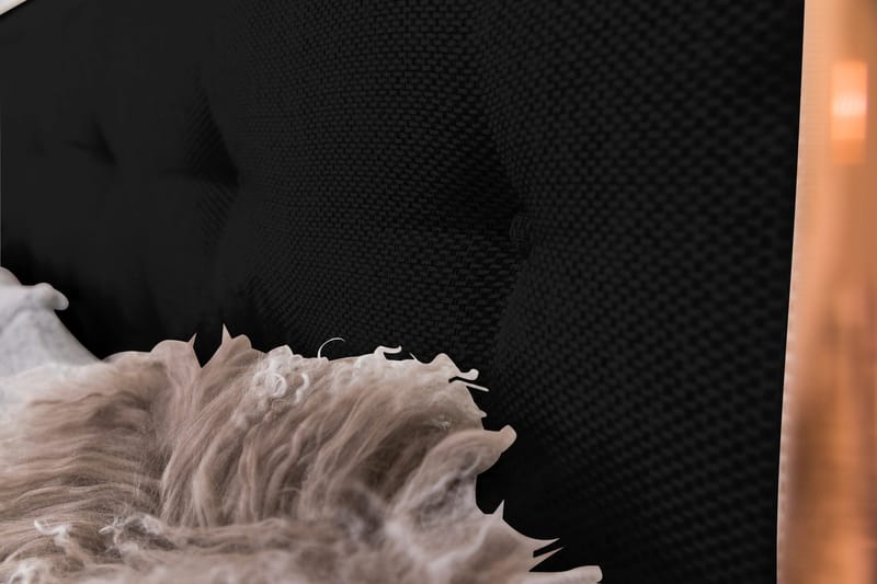 Nice Deluxe Kontinentalseng 160x200 - sort - Møbler - Senge - Kontinentalsenge