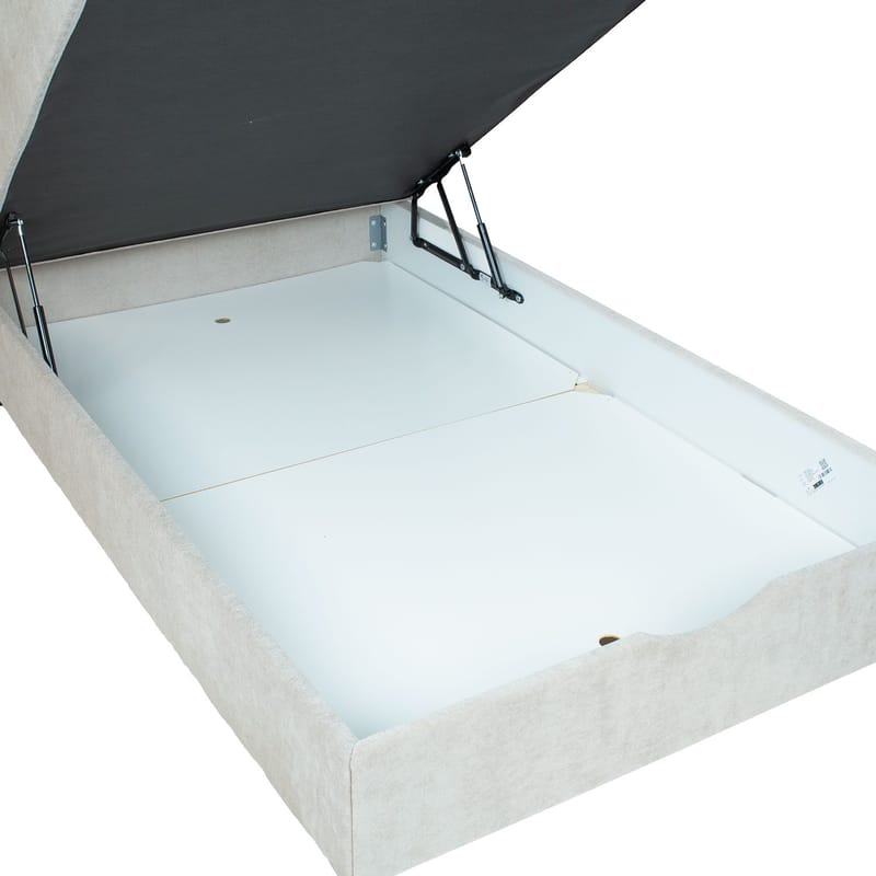 Kontinentalseng Odviks 120x200 cm - Mørk beige - Møbler - Senge - Enkeltsenge