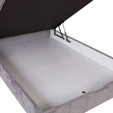 Kontinentalseng Odviks 140x200 cm - grå - Møbler - Senge - Enkeltsenge
