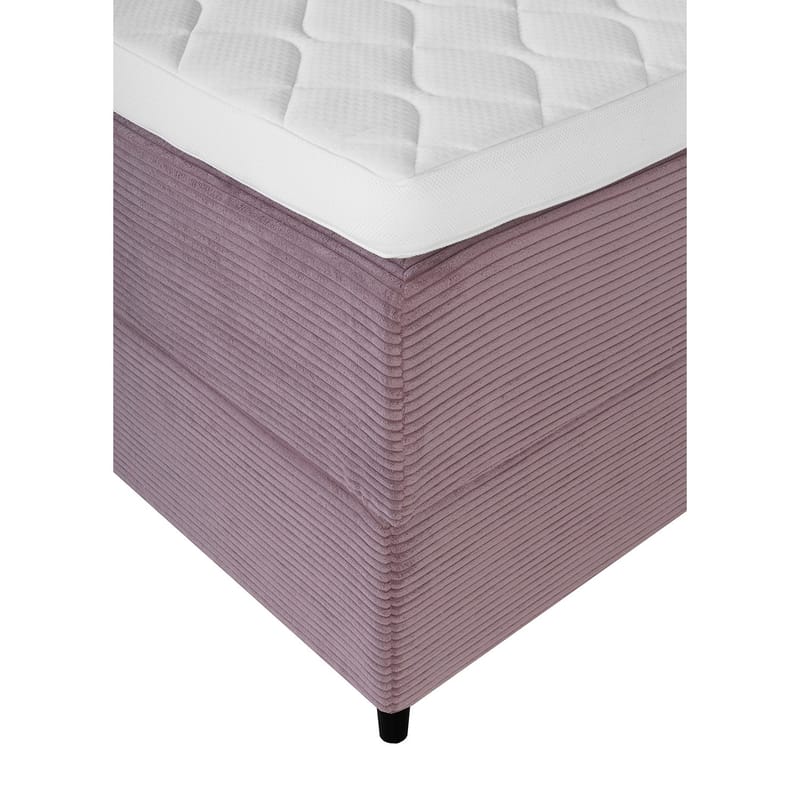 Kontinentalseng Odviks 140x200 cm - pink - Møbler - Senge - Enkeltsenge