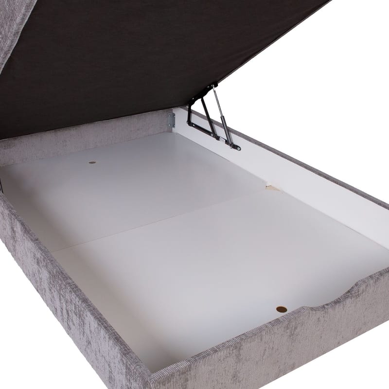Kontinentalseng Odviks 90x200 cm - Grå - Møbler - Senge - Enkeltsenge
