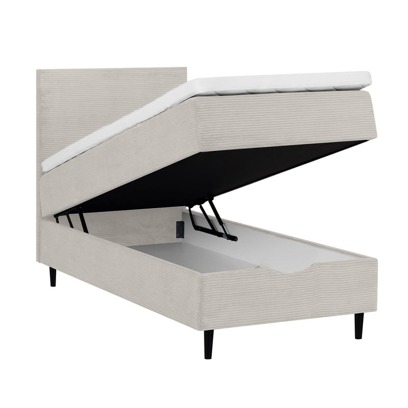 Kontinentalseng Odviks Manchester 90x200 cm - beige - Møbler - Senge - Enkeltsenge
