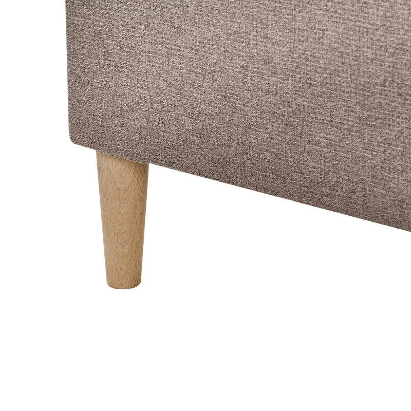 Kontinentalseng Officer 180x200 cm - Taupe - Møbler - Senge - Kontinentalsenge
