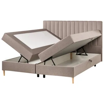 Kontinentalseng Officer 180x200 cm - Taupe - Møbler - Senge - Kontinentalsenge