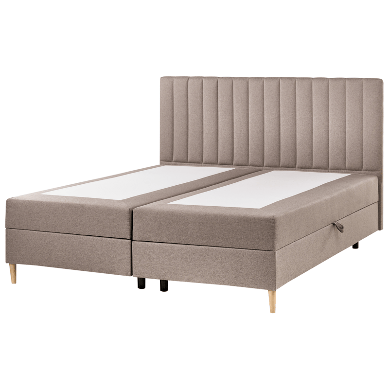 Kontinentalseng Officer 180x200 cm - Taupe - Møbler - Senge - Kontinentalsenge