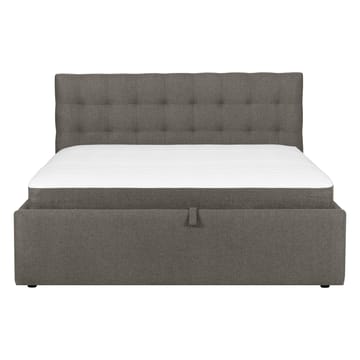 Kontinentalseng Olsvik 160x200 cm med madras - Mørk beige - Møbler - Senge - Kontinentalsenge