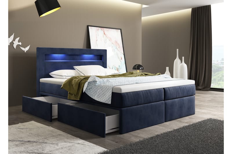 Oscar sengepakke 140x200cm - Komplet sengepakke - Kontinentalsenge - Dobbeltsenge