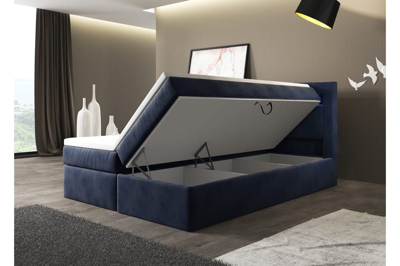 Oscar sengepakke 180x200cm - Komplet sengepakke - Kontinentalsenge - Dobbeltsenge
